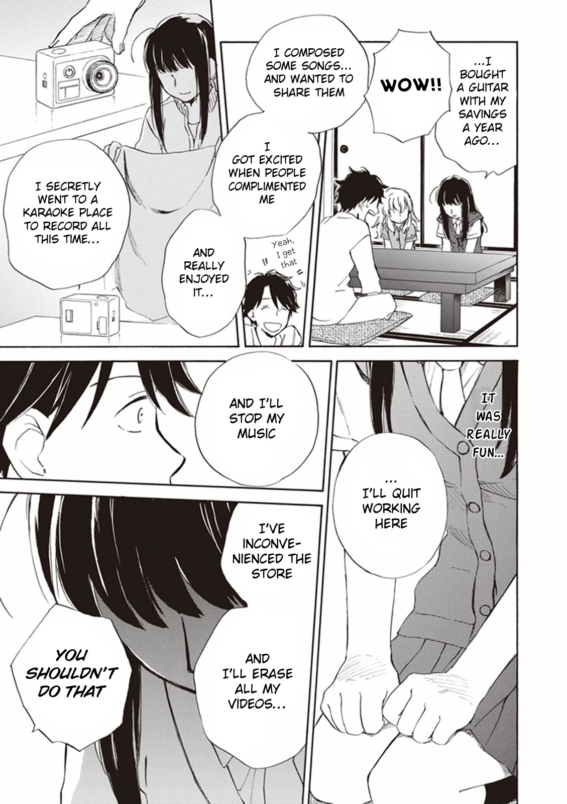 Kyoto & Wagashi & Family Chapter 4 page 21 - Chapter 4: Echoes in the Four Petals