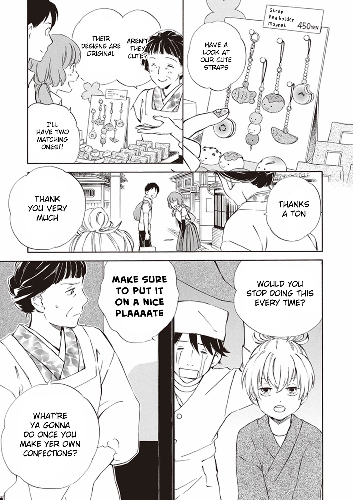 Kyoto & Wagashi & Family Chapter 4 page 3 - Chapter 4: Echoes in the Four Petals