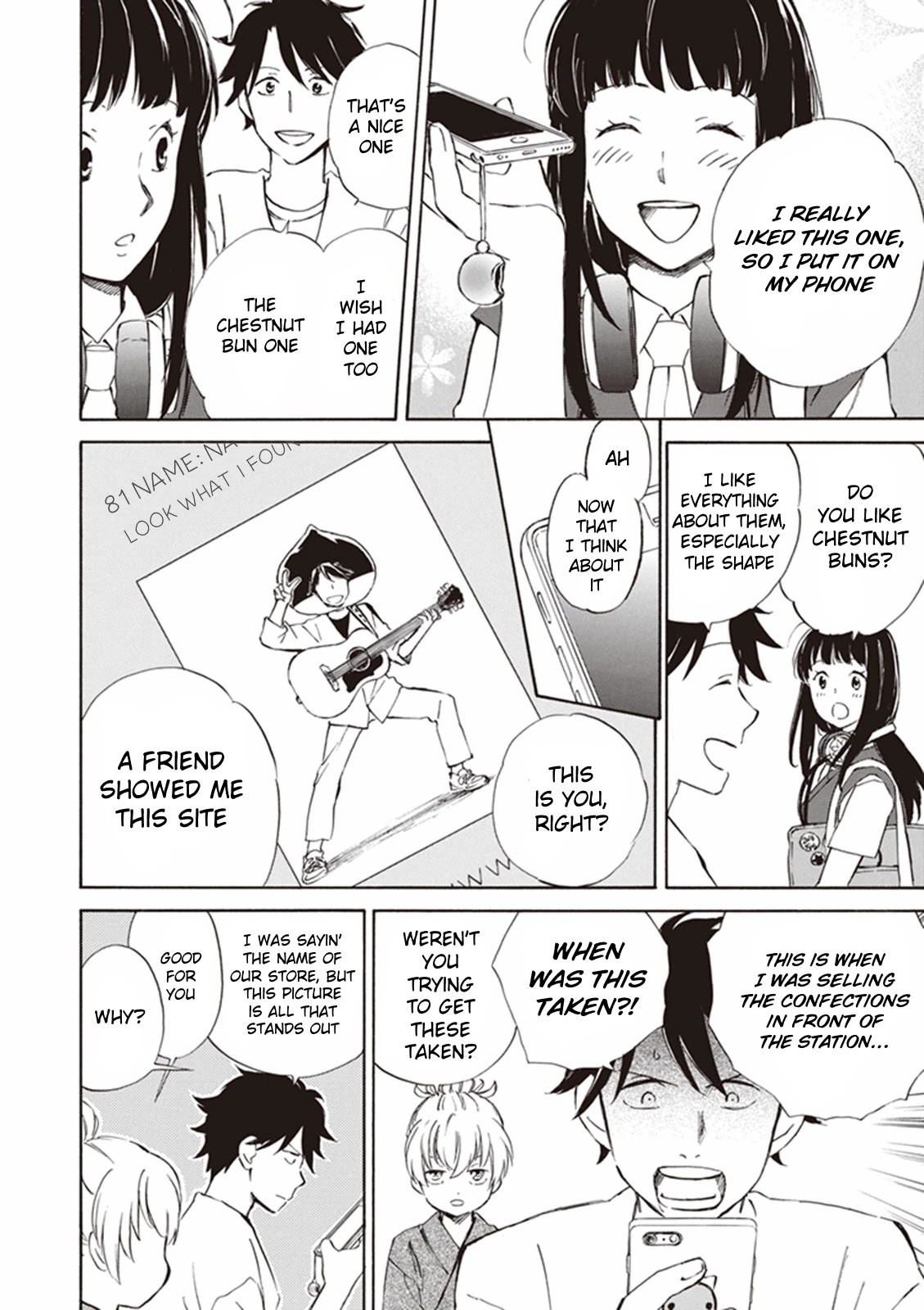 Kyoto & Wagashi & Family Chapter 4 page 8 - Chapter 4: Echoes in the Four Petals
