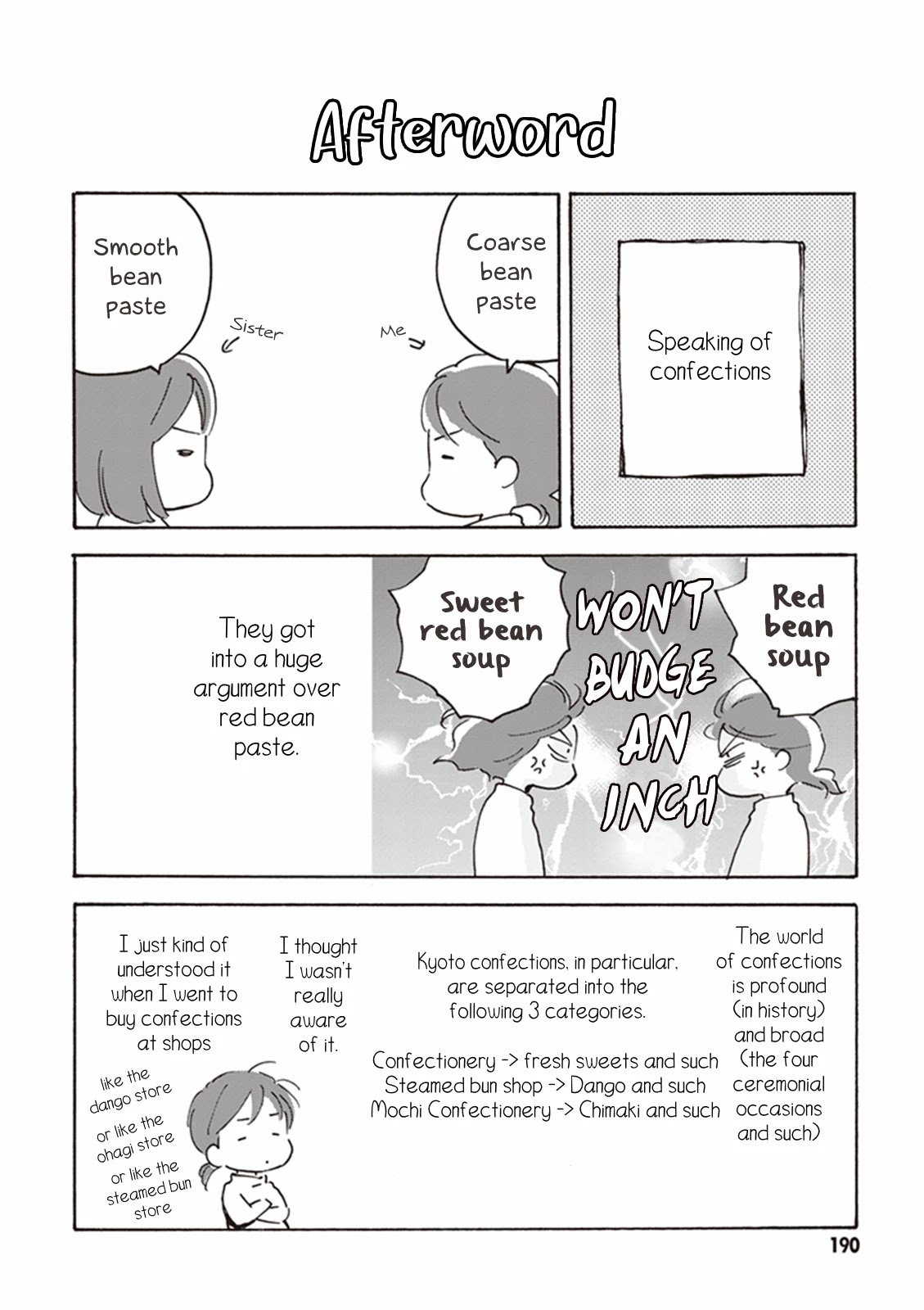 Kyoto & Wagashi & Family Chapter 5 page 34 - Chapter 5: Though Faint
