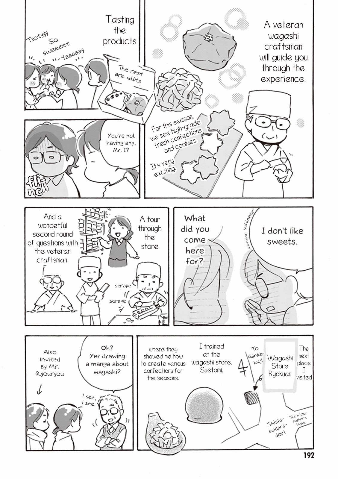 Kyoto & Wagashi & Family Chapter 5 page 36 - Chapter 5: Though Faint