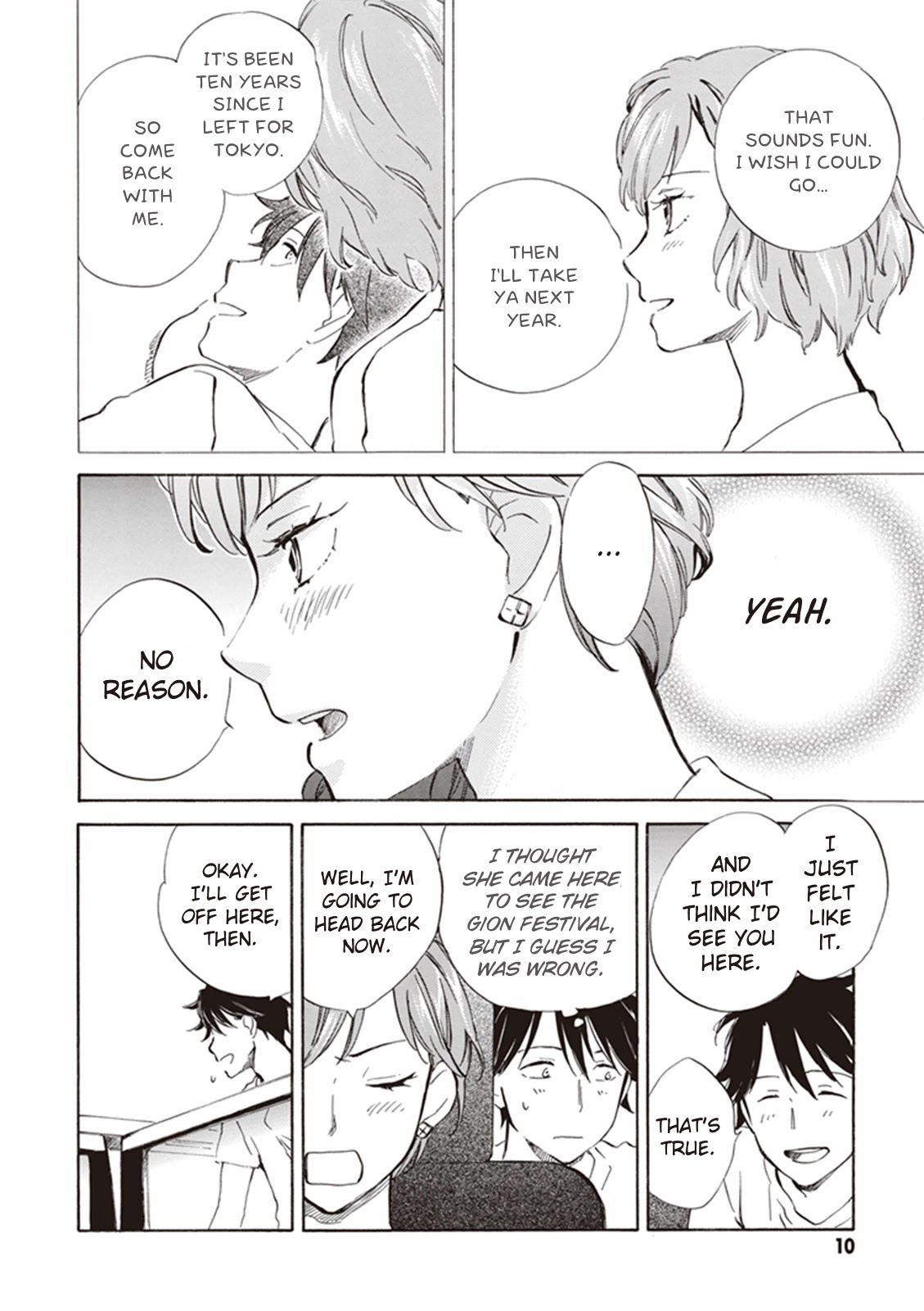 Kyoto & Wagashi & Family Chapter 6 page 11 - Chapter 6: Natsuyoi Accompaniment