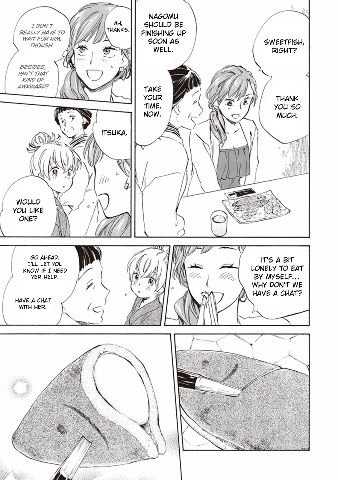 Kyoto & Wagashi & Family Chapter 6 page 24 - Chapter 6: Natsuyoi Accompaniment