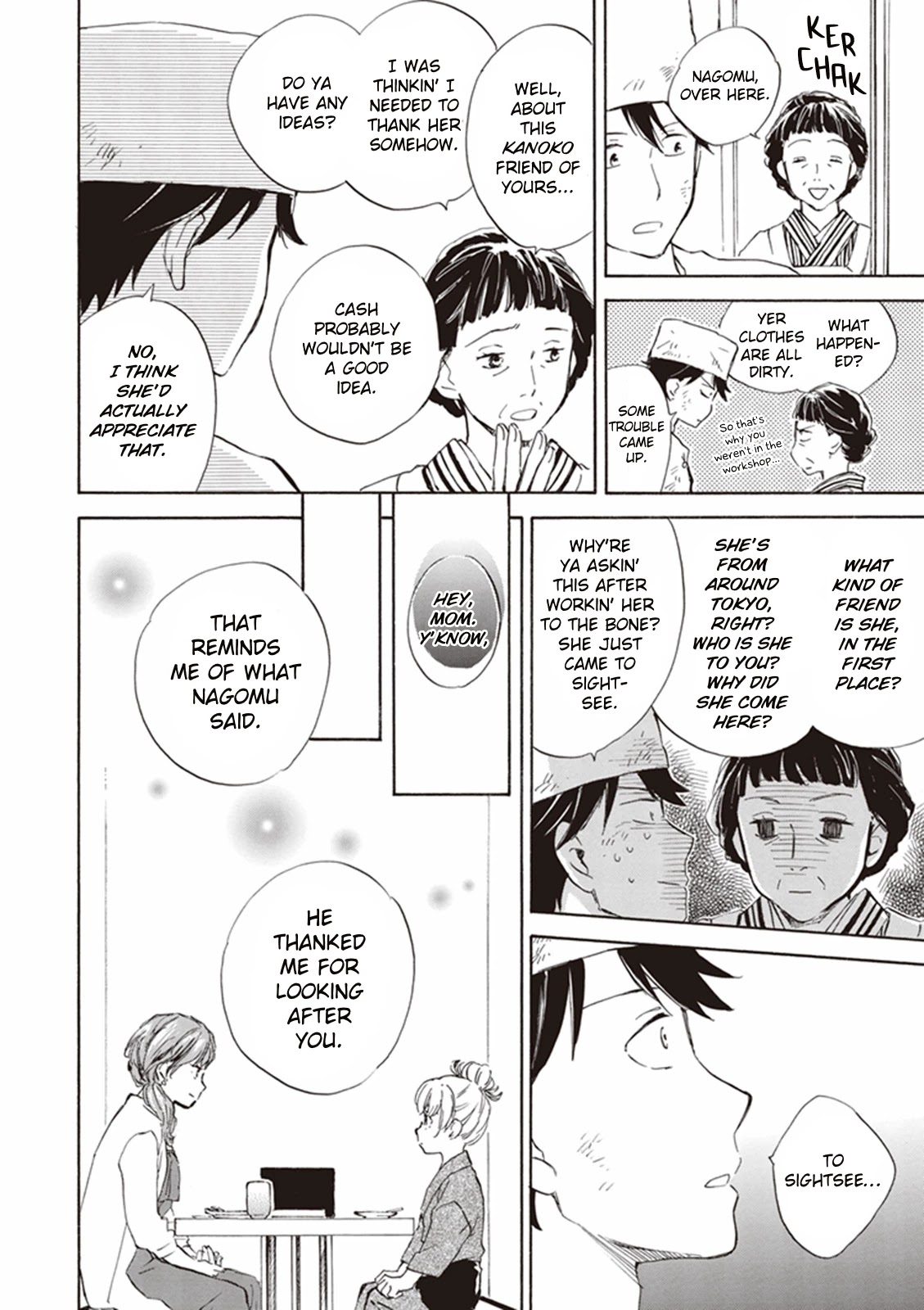 Kyoto & Wagashi & Family Chapter 6 page 27 - Chapter 6: Natsuyoi Accompaniment