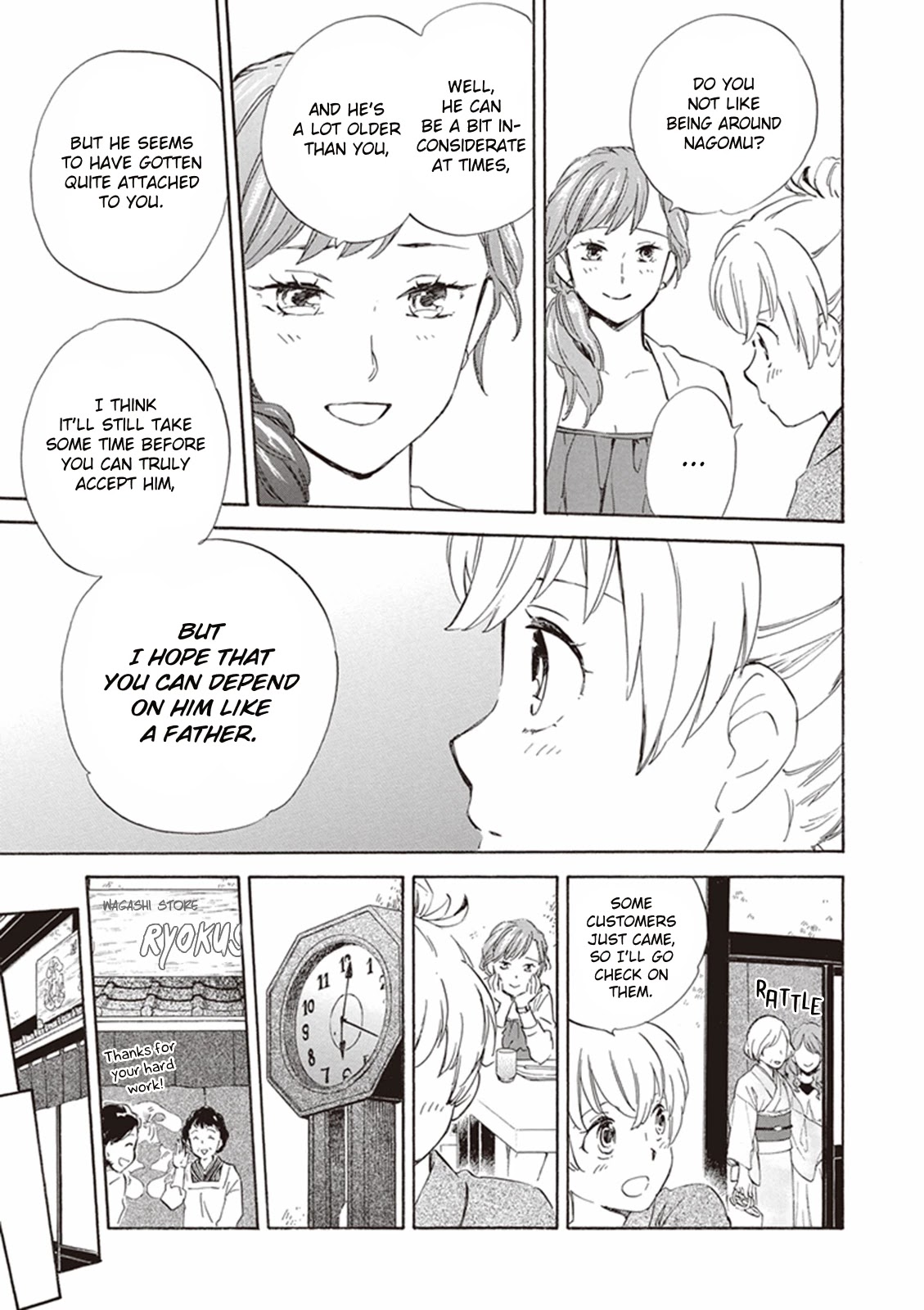 Kyoto & Wagashi & Family Chapter 6 page 28 - Chapter 6: Natsuyoi Accompaniment