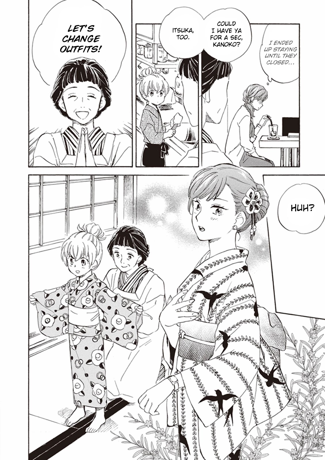 Kyoto & Wagashi & Family Chapter 6 page 29 - Chapter 6: Natsuyoi Accompaniment