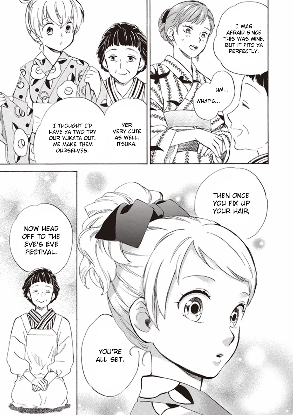 Kyoto & Wagashi & Family Chapter 6 page 30 - Chapter 6: Natsuyoi Accompaniment