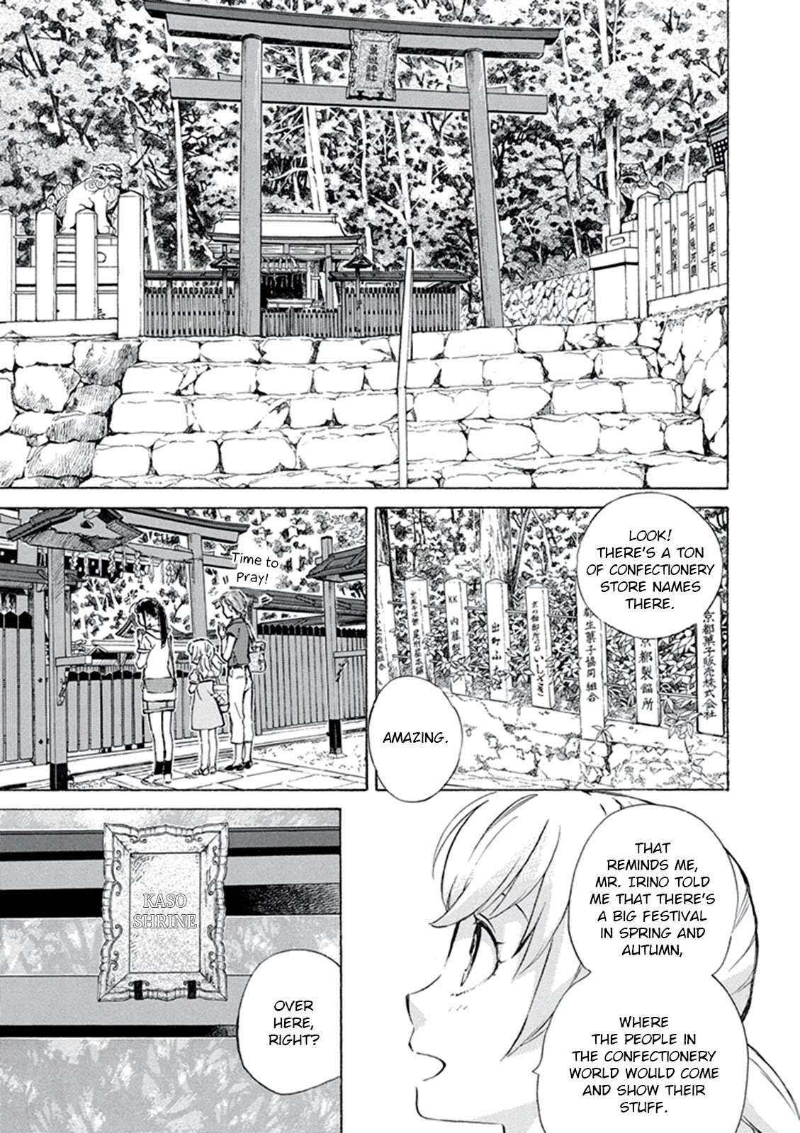 Kyoto & Wagashi & Family Chapter 8 page 23 - Chapter 8: Three Different Summers