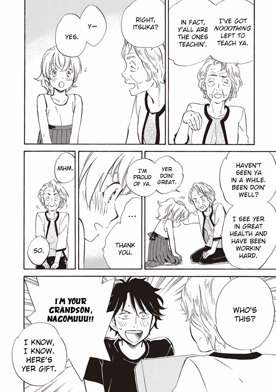 Kyoto & Wagashi & Family Chapter 9 page 10 - Chapter 9: Welcoming Spirits