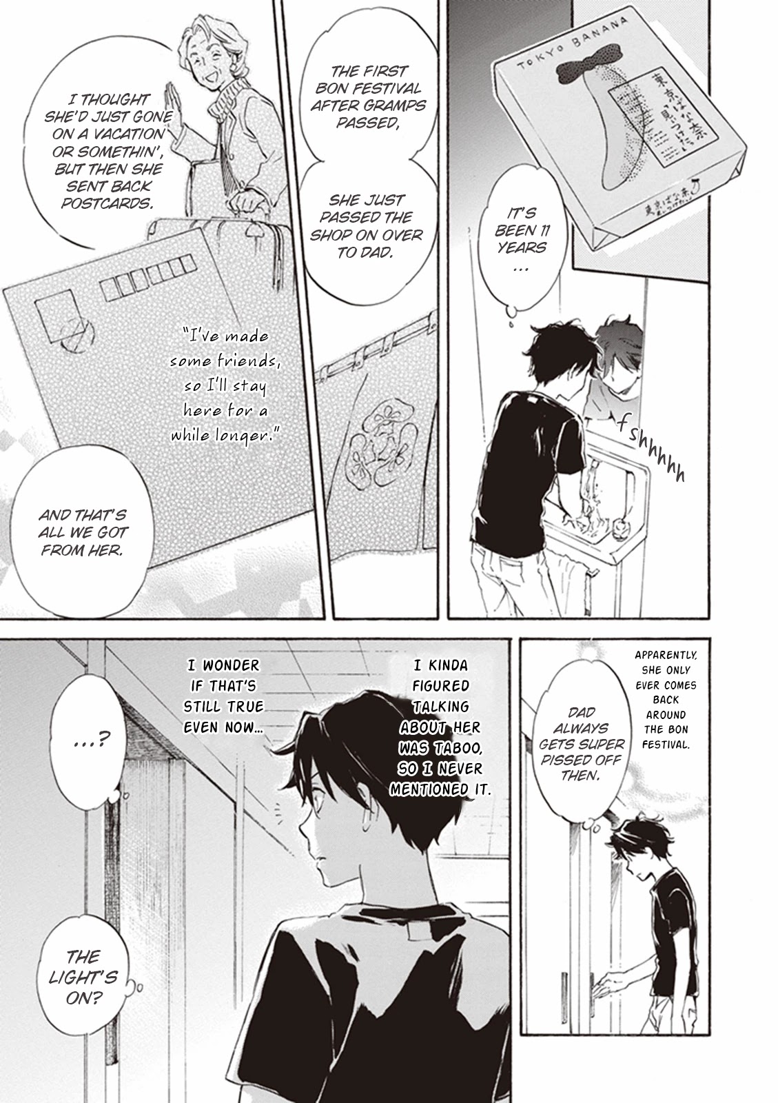 Kyoto & Wagashi & Family Chapter 9 page 11 - Chapter 9: Welcoming Spirits