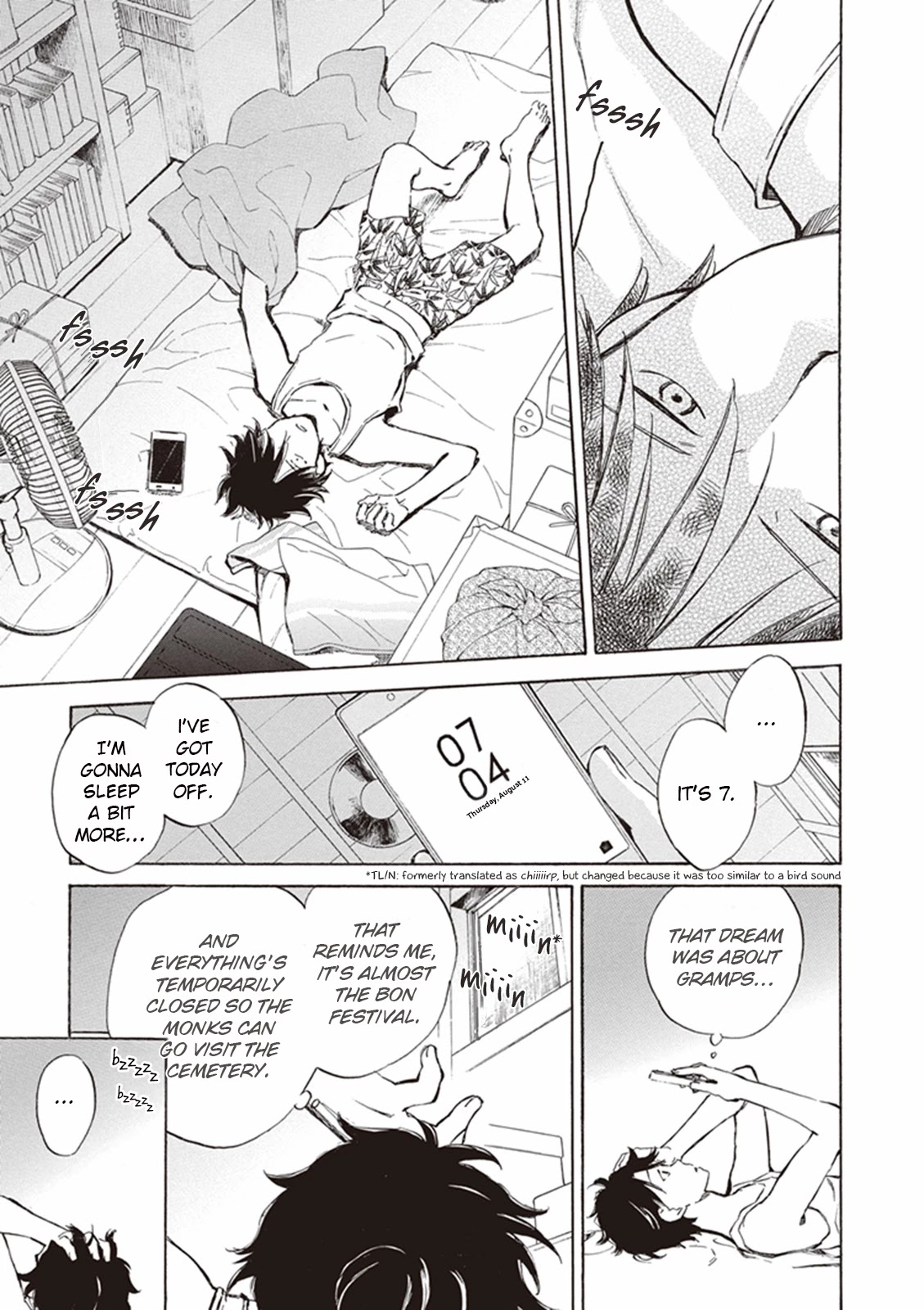 Kyoto & Wagashi & Family Chapter 9 page 3 - Chapter 9: Welcoming Spirits