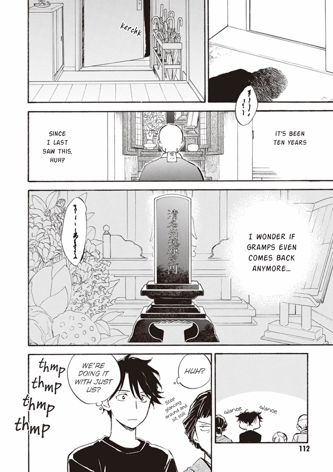 Kyoto & Wagashi & Family Chapter 9 page 6 - Chapter 9: Welcoming Spirits
