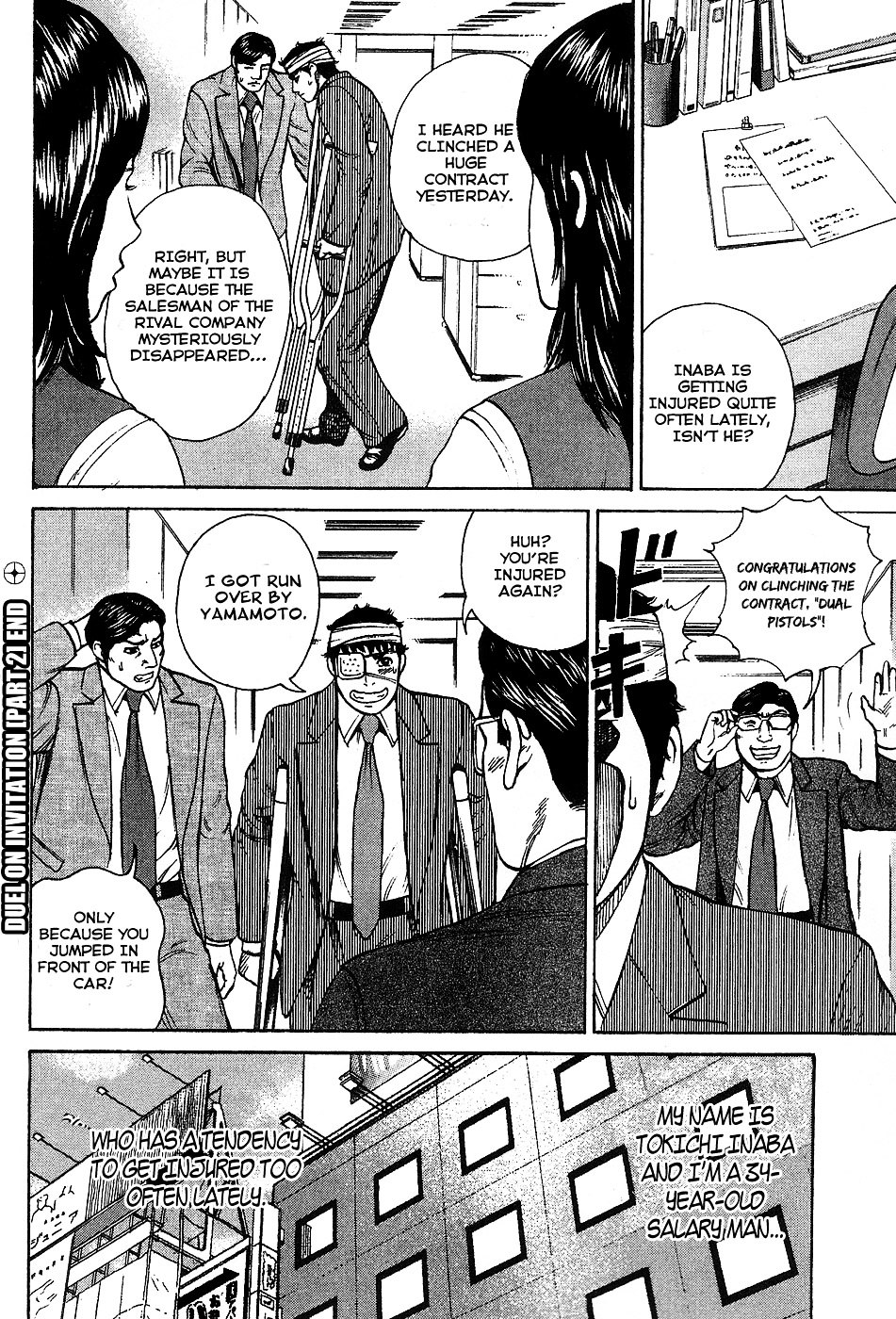 Kyou kara Hitman Chapter 15 page 22 - Chapter 15 : Duel on Invitation (Part 2)