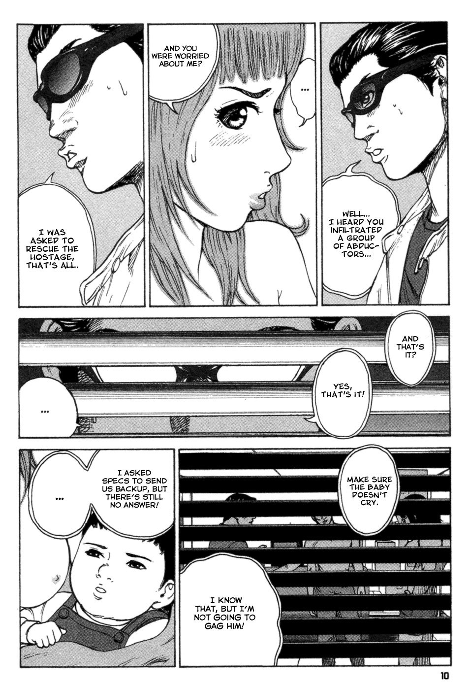 Kyou kara Hitman Chapter 17 page 13 - Chapter 17 : A Cellphone in His Left Hand, a Gun in His Right Hand, and in the Middle...