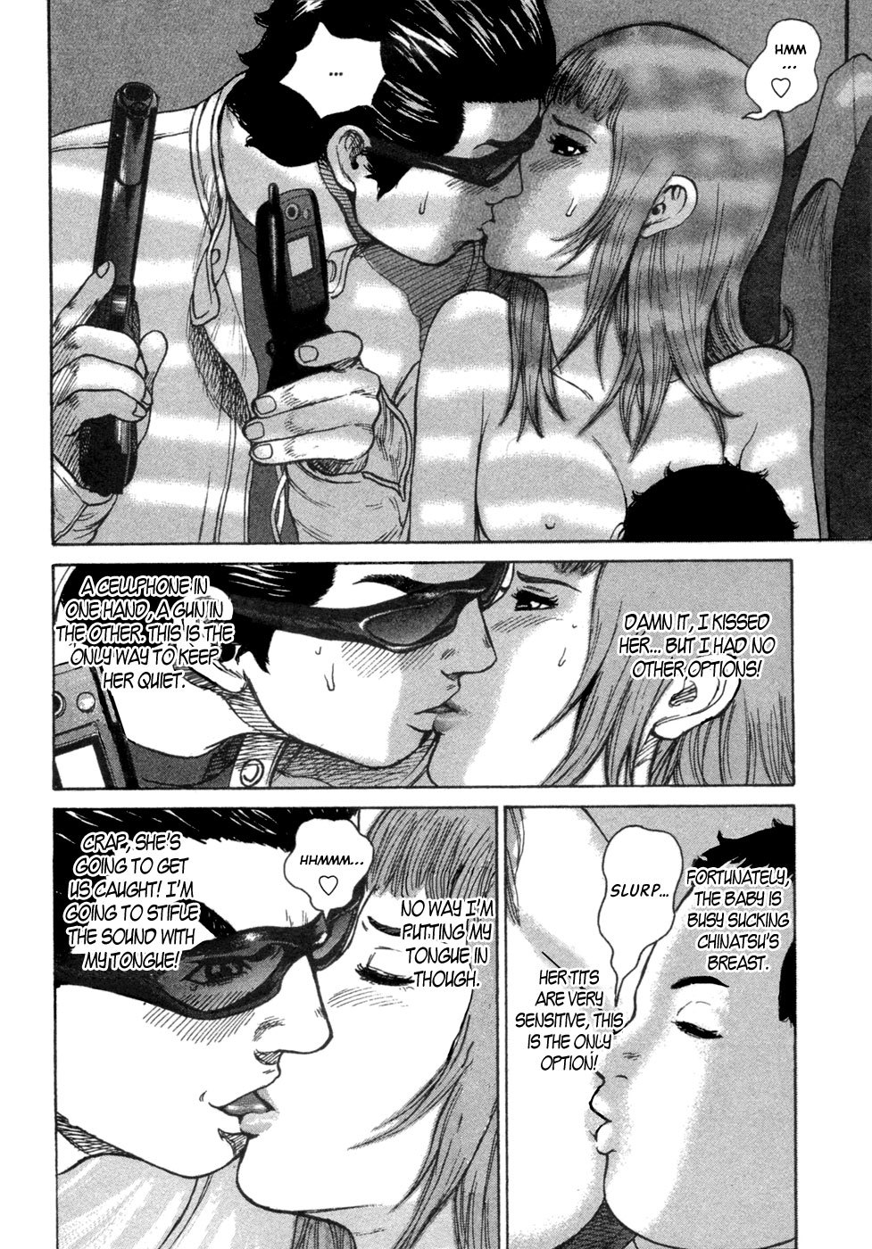 Kyou kara Hitman Chapter 17 page 15 - Chapter 17 : A Cellphone in His Left Hand, a Gun in His Right Hand, and in the Middle...