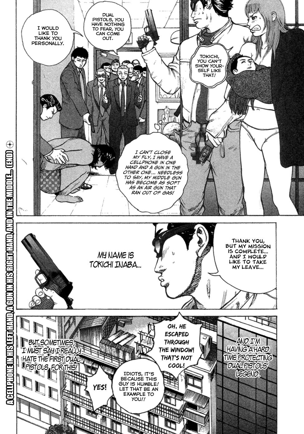 Kyou kara Hitman Chapter 17 page 25 - Chapter 17 : A Cellphone in His Left Hand, a Gun in His Right Hand, and in the Middle...