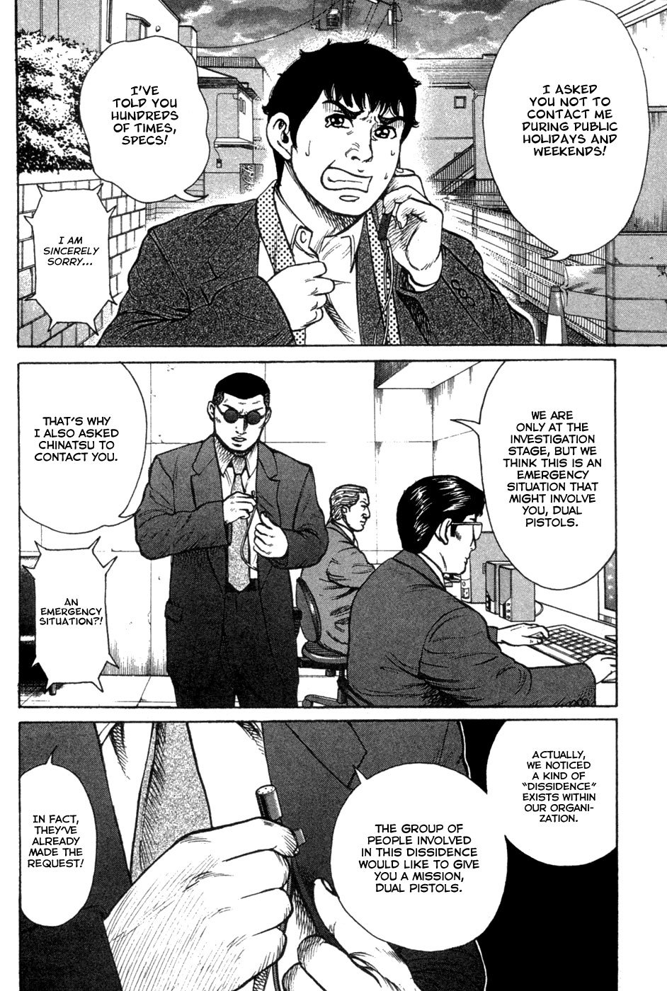 Kyou kara Hitman Chapter 18 page 10 - Chapter 18 : Troublesome Trio