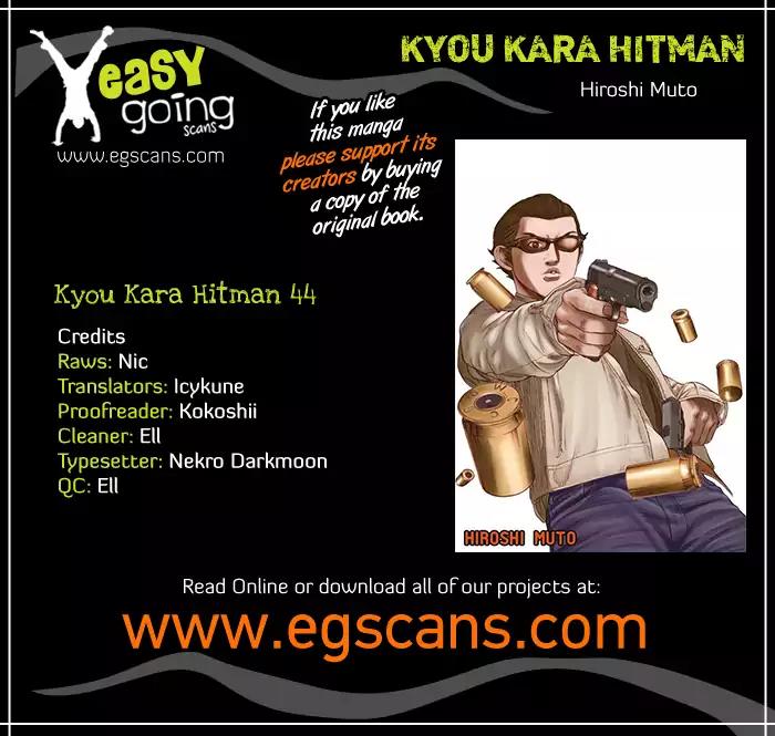 Kyou kara Hitman Chapter 44 page 1 - Chapter 44: Armed Vs Unarmed (Part 1)