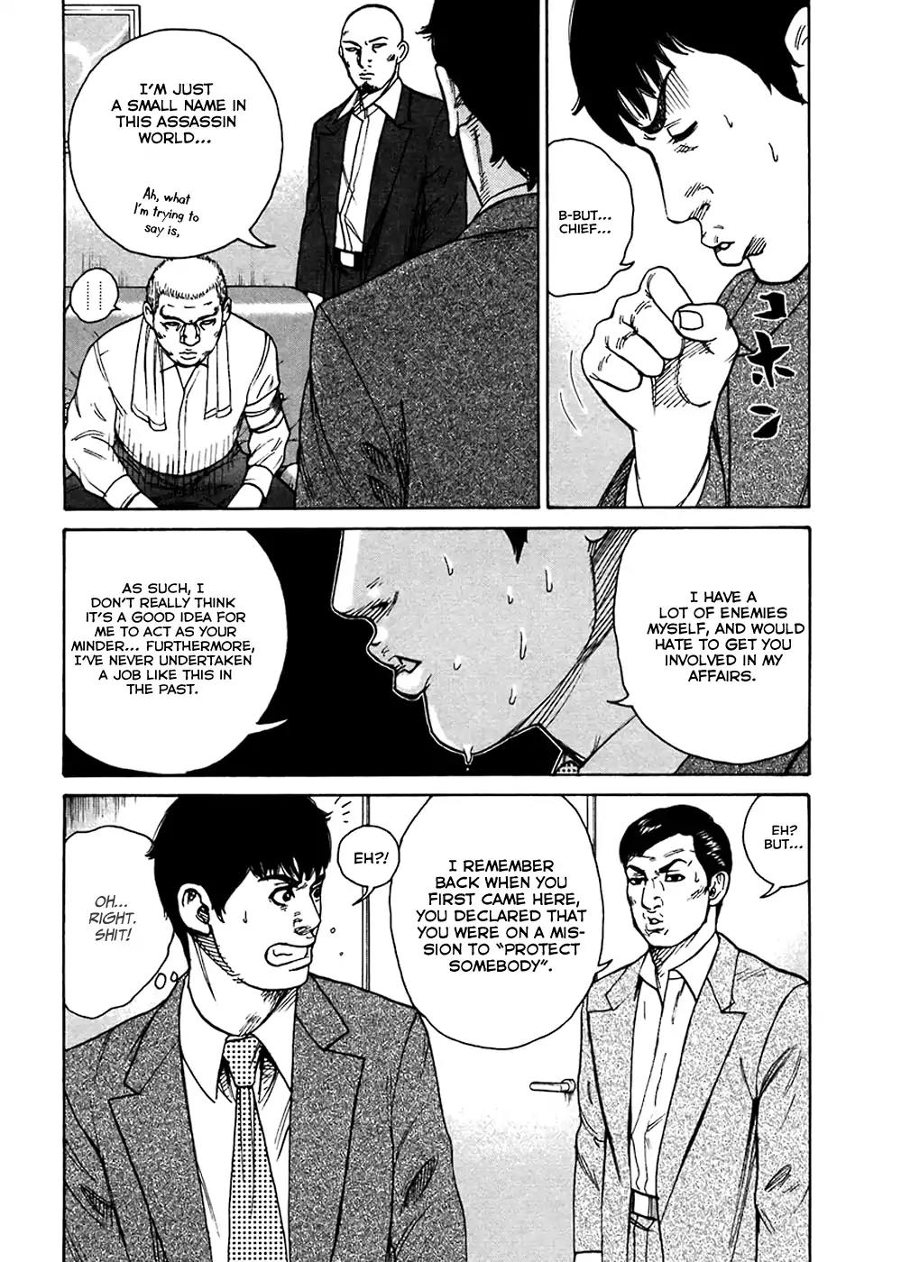 Kyou kara Hitman Chapter 44 page 15 - Chapter 44: Armed Vs Unarmed (Part 1)