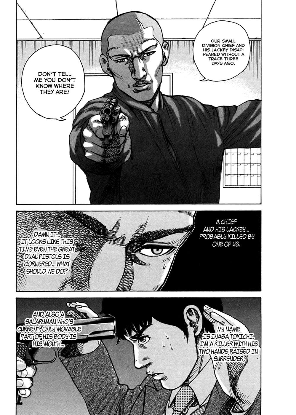 Kyou kara Hitman Chapter 45 page 3 - Chapter 45: Armed Vs Unarmed (Part 2)