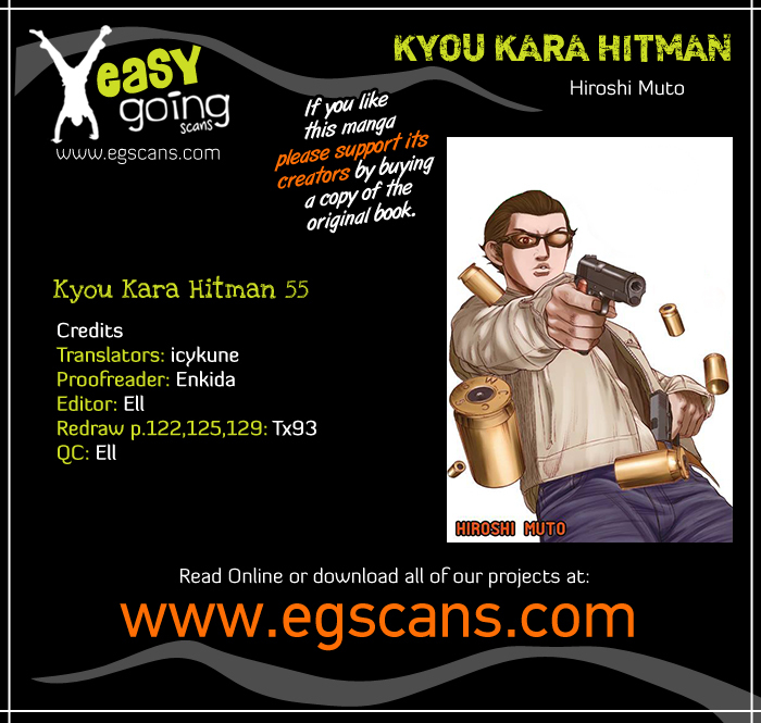 Kyou kara Hitman Chapter 55 page 1 - Chapter 55: Branch Leader's War (Part 3)