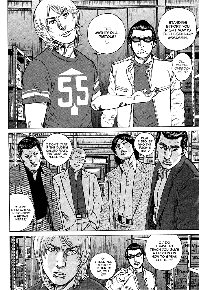Kyou kara Hitman Chapter 57 page 19 - Chapter 57: The Shadow's Name is "Nazu" (Part 1)