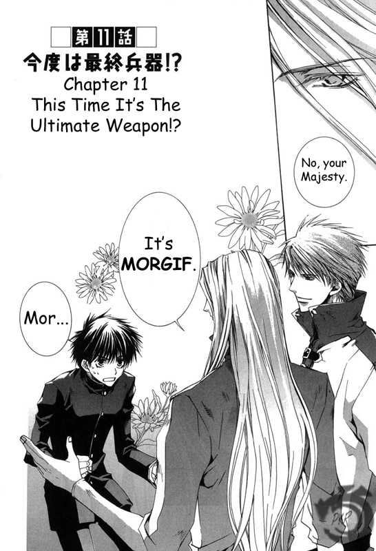 Kyou Kara Maoh Chapter 11 page 3 - Chapter 11 : This Time It's the Ultimate Weapon?!