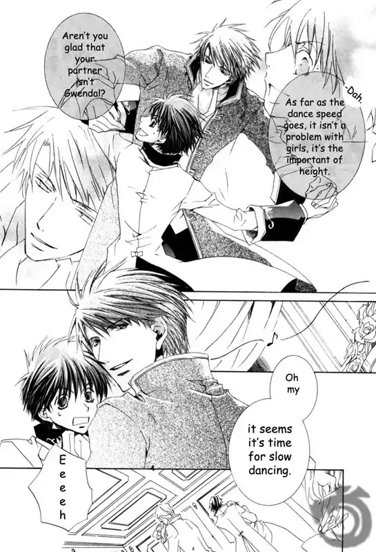 Kyou Kara Maoh Chapter 13 page 5 - Chapter 13 : Go to a Dance Party!?
