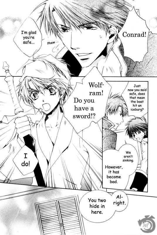 Kyou Kara Maoh Chapter 14 page 5 - Chapter 14 : A Fight on the Ship's Deck!?