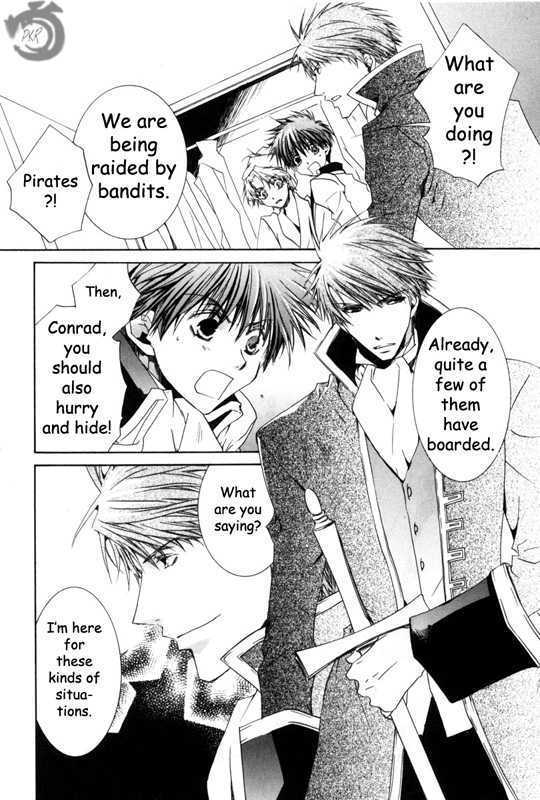 Kyou Kara Maoh Chapter 14 page 6 - Chapter 14 : A Fight on the Ship's Deck!?