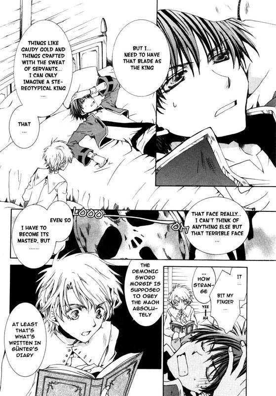 Kyou Kara Maoh Chapter 17 page 4 - Chapter 17 : The Demonic Sword Is Captured?!
