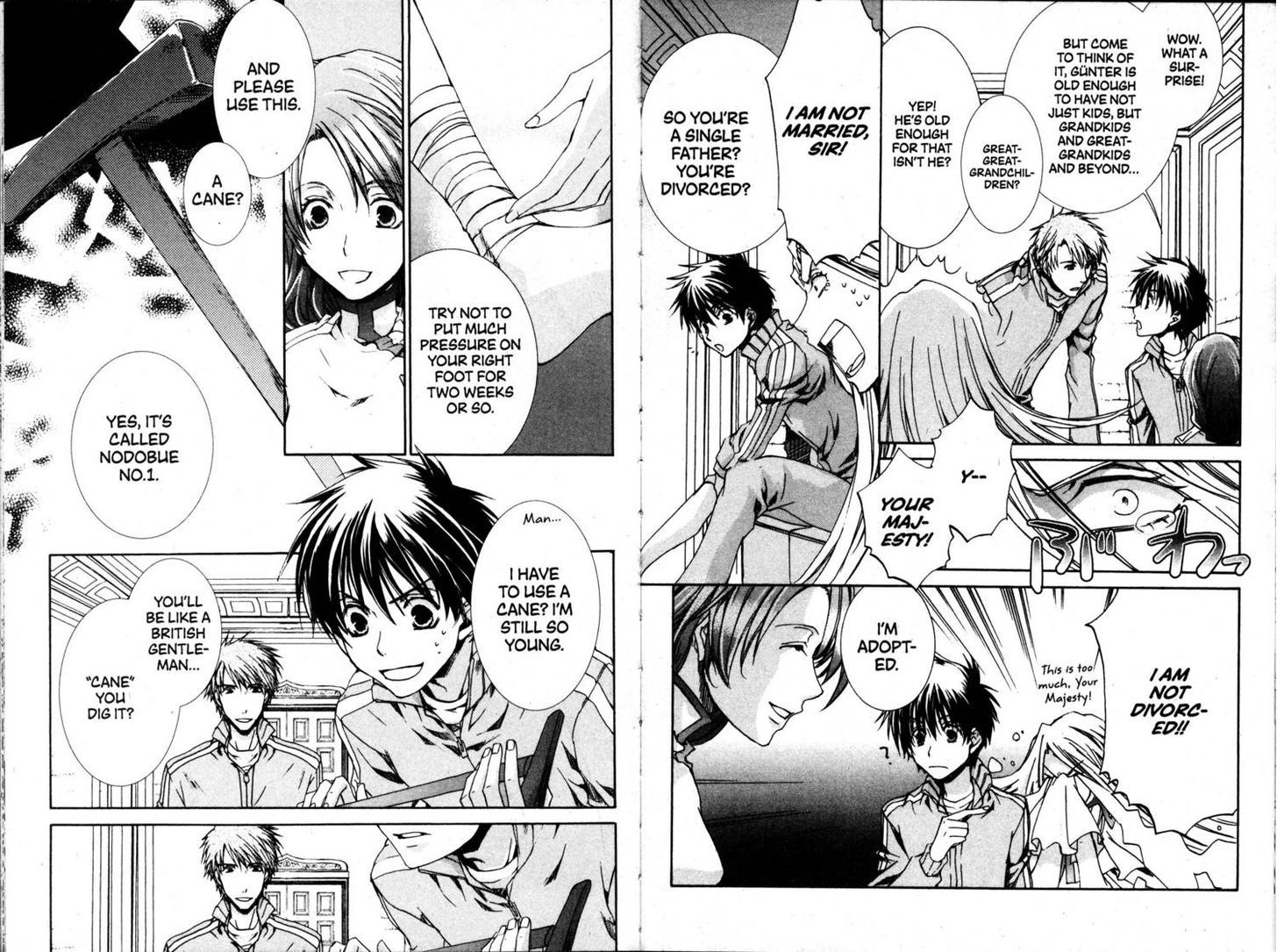 Kyou Kara Maoh Chapter 36 page 14 - Chapter 36 : The Love Child Appears!!