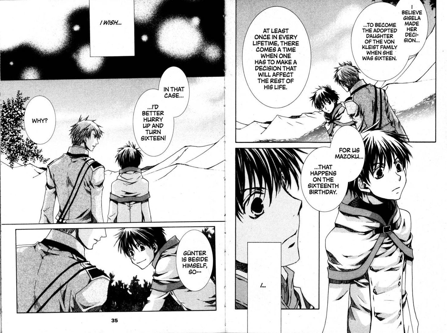 Kyou Kara Maoh Chapter 36 page 19 - Chapter 36 : The Love Child Appears!!