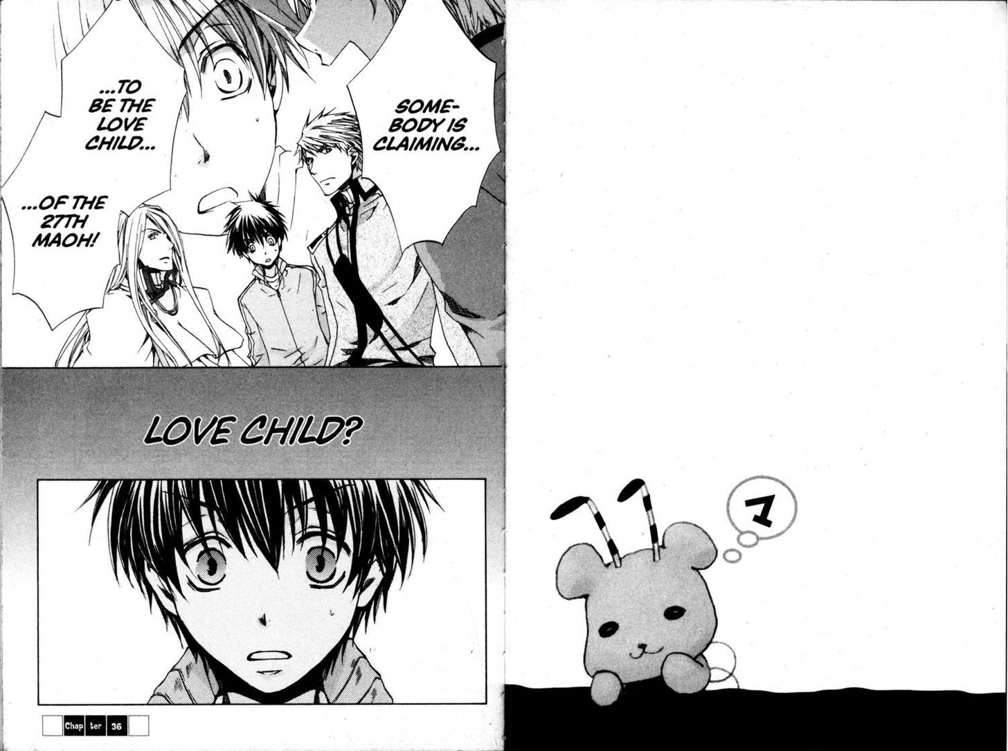 Kyou Kara Maoh Chapter 36 page 6 - Chapter 36 : The Love Child Appears!!