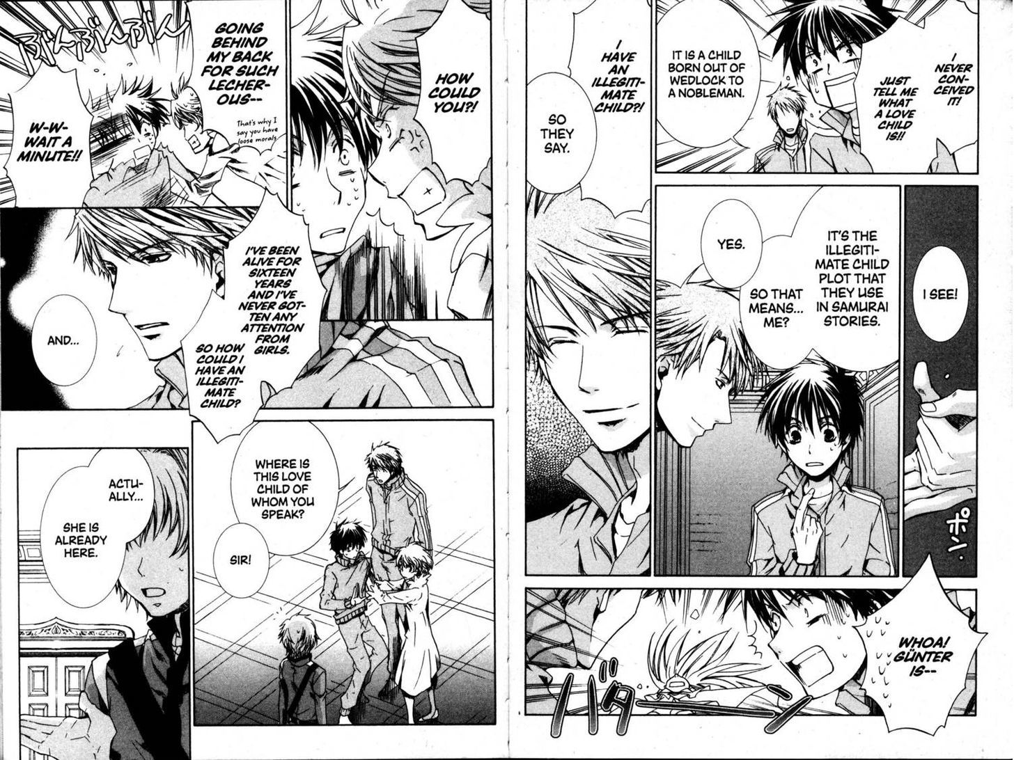Kyou Kara Maoh Chapter 36 page 8 - Chapter 36 : The Love Child Appears!!
