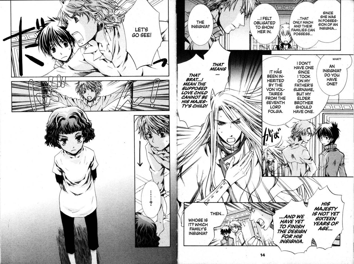 Kyou Kara Maoh Chapter 36 page 9 - Chapter 36 : The Love Child Appears!!