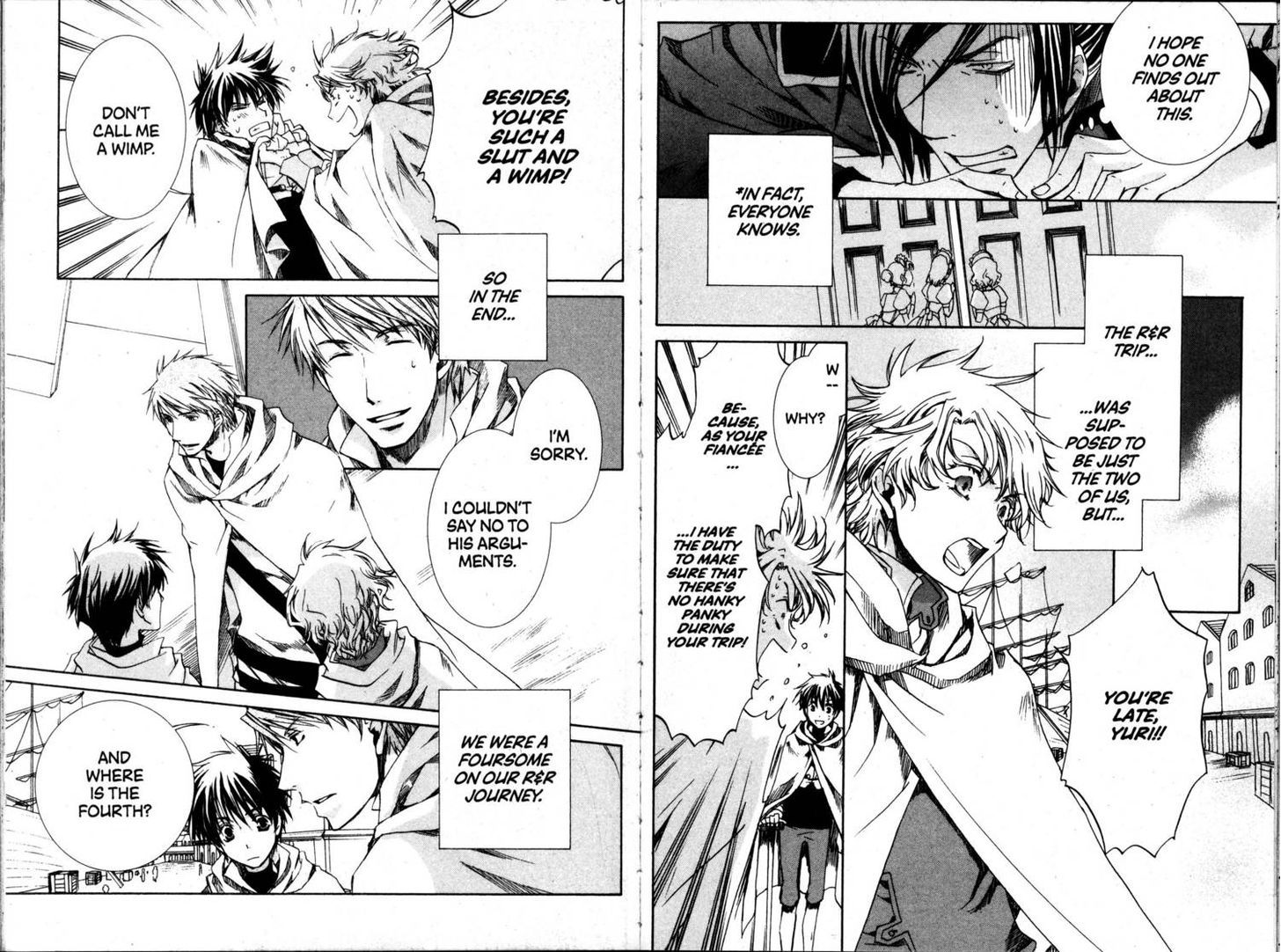 Kyou Kara Maoh Chapter 37 page 5 - Chapter 37 : The Foursome Travel