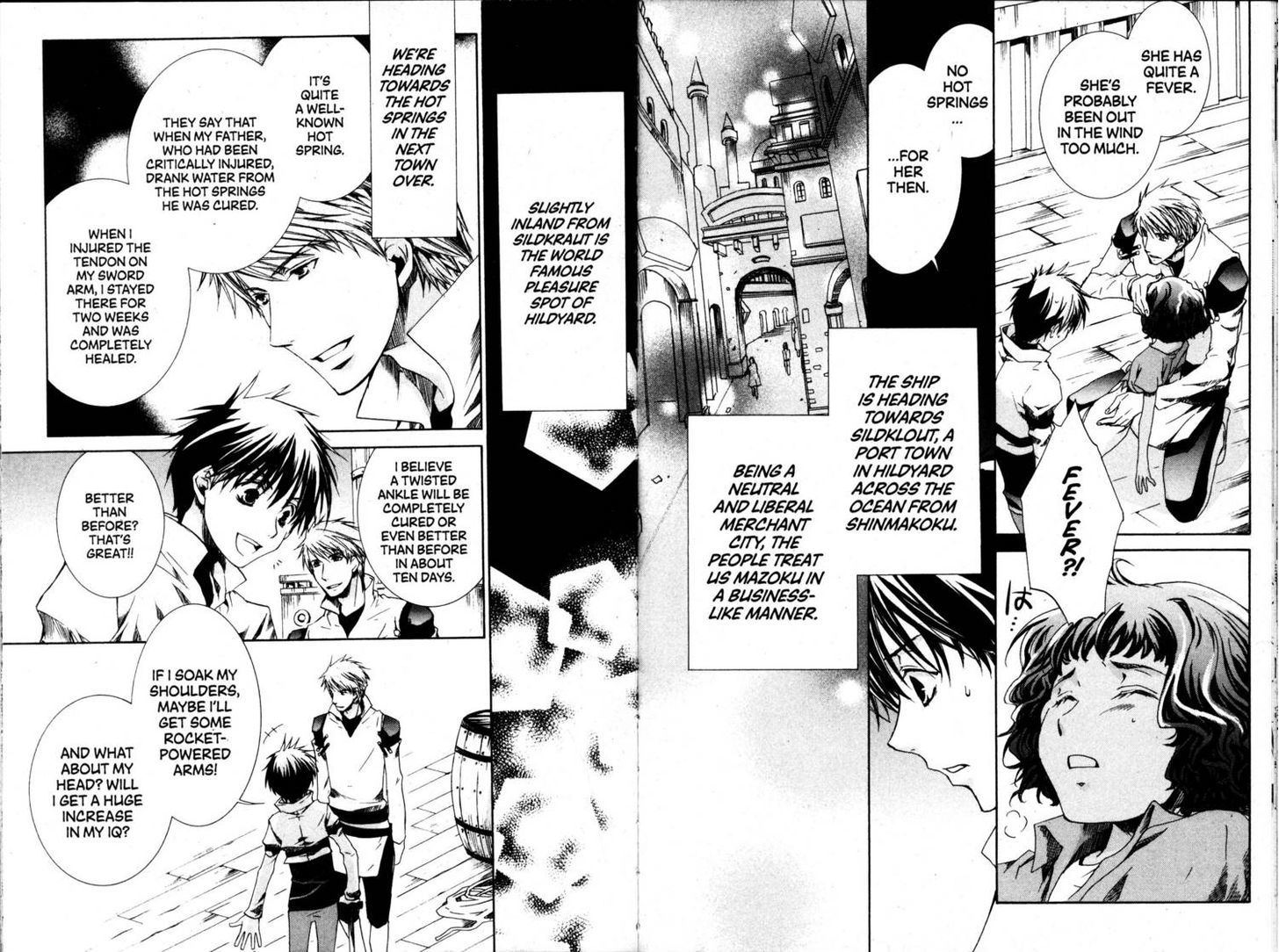 Kyou Kara Maoh Chapter 37 page 8 - Chapter 37 : The Foursome Travel