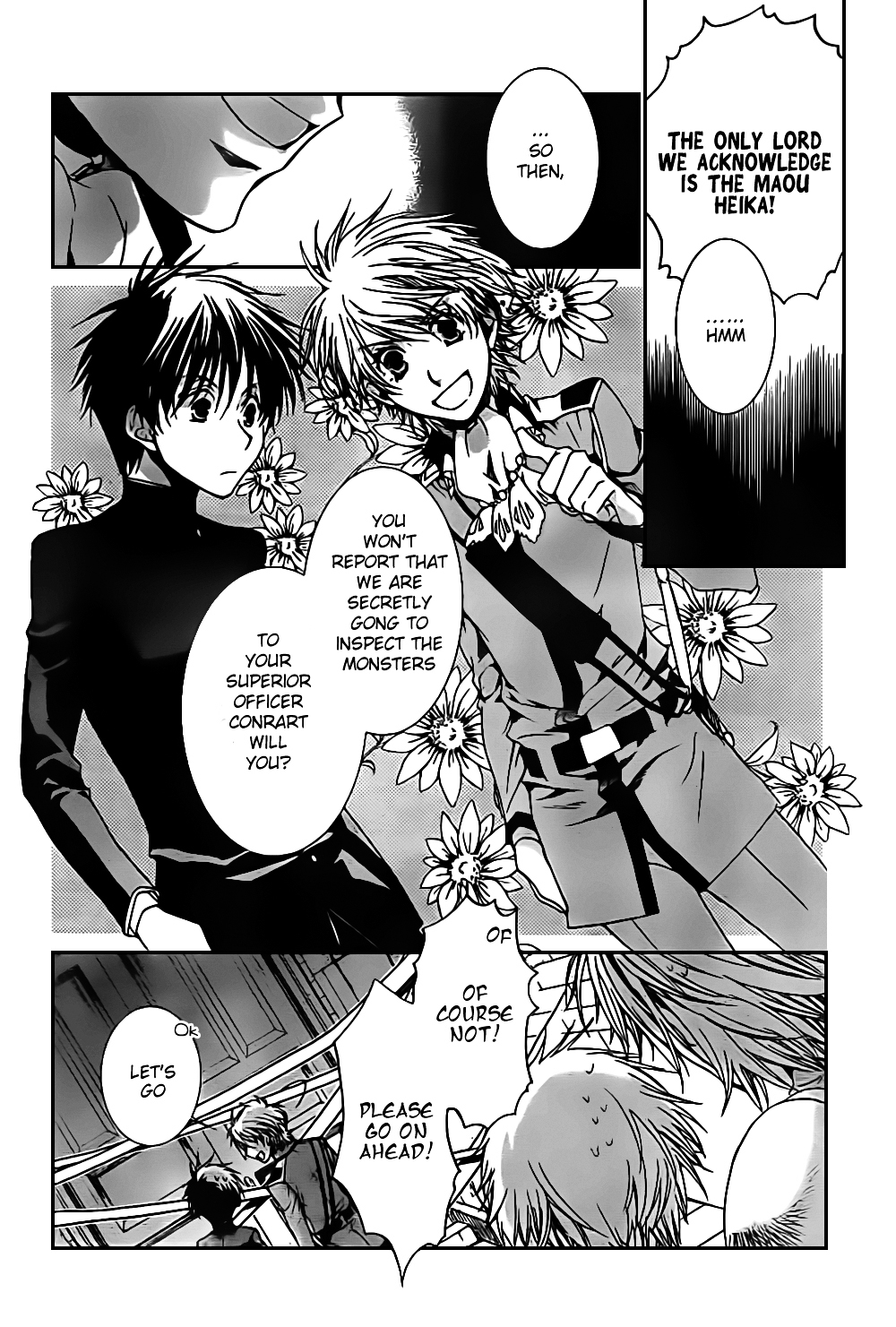 Kyou Kara Maoh Chapter 48.2 page 12 - Chapter 48 v2 : Taming of the Bear ~Day One~