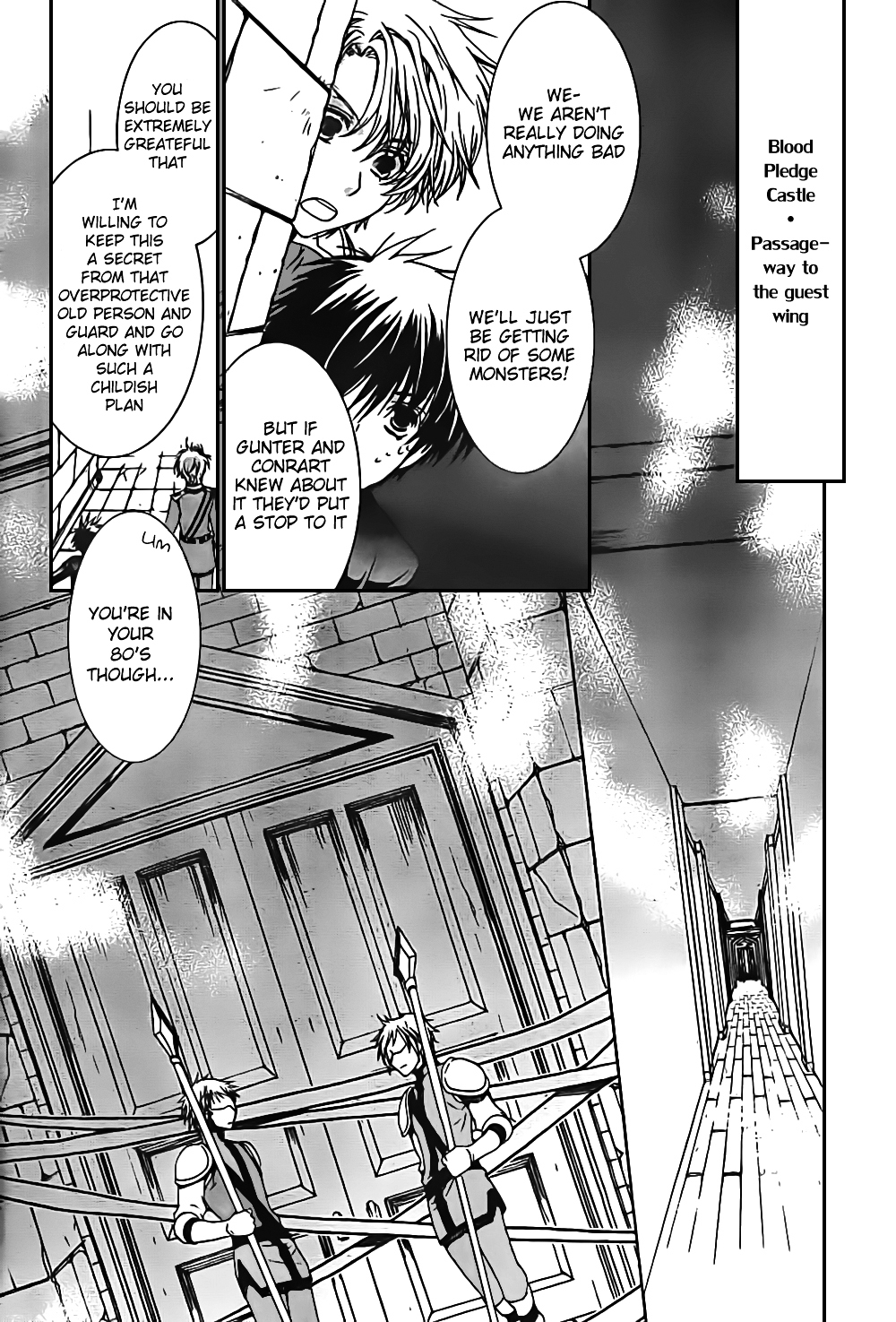 Kyou Kara Maoh Chapter 48.2 page 8 - Chapter 48 v2 : Taming of the Bear ~Day One~
