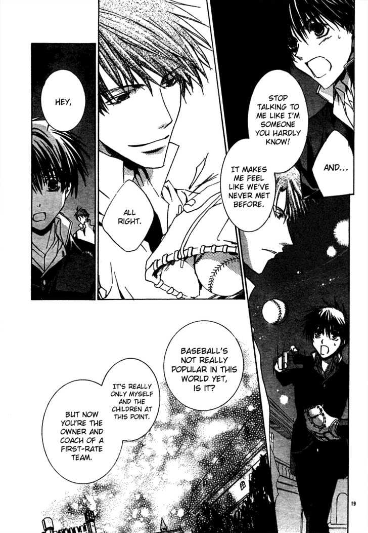 Kyou Kara Maoh Chapter 5 page 20 - Chapter 5 : Pretty Boy vs. Baseball Boy