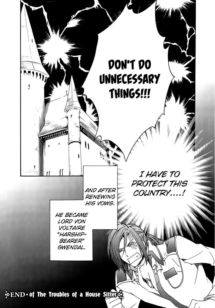 Kyou Kara Maoh Chapter 91.5 page 8 - Chapter 91.5 : The Troubles of a House Sitter