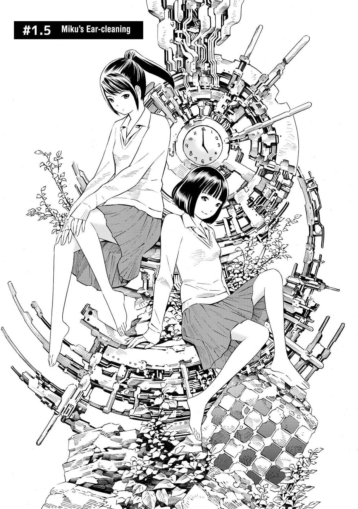 Kyou Kara Mirai Chapter 1.5 page 1 - Chapter 1.5: Miku's Ear-cleaning