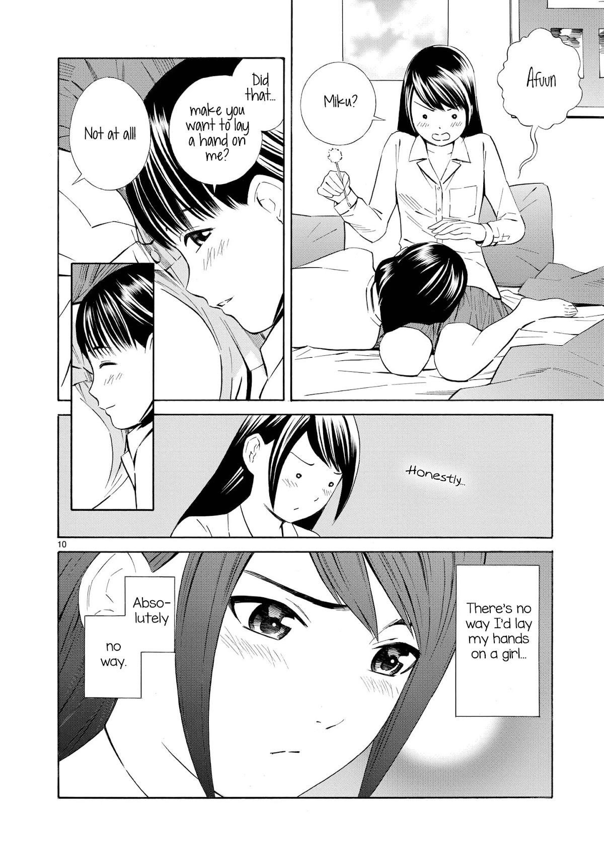 Kyou Kara Mirai Chapter 1.5 page 10 - Chapter 1.5: Miku's Ear-cleaning