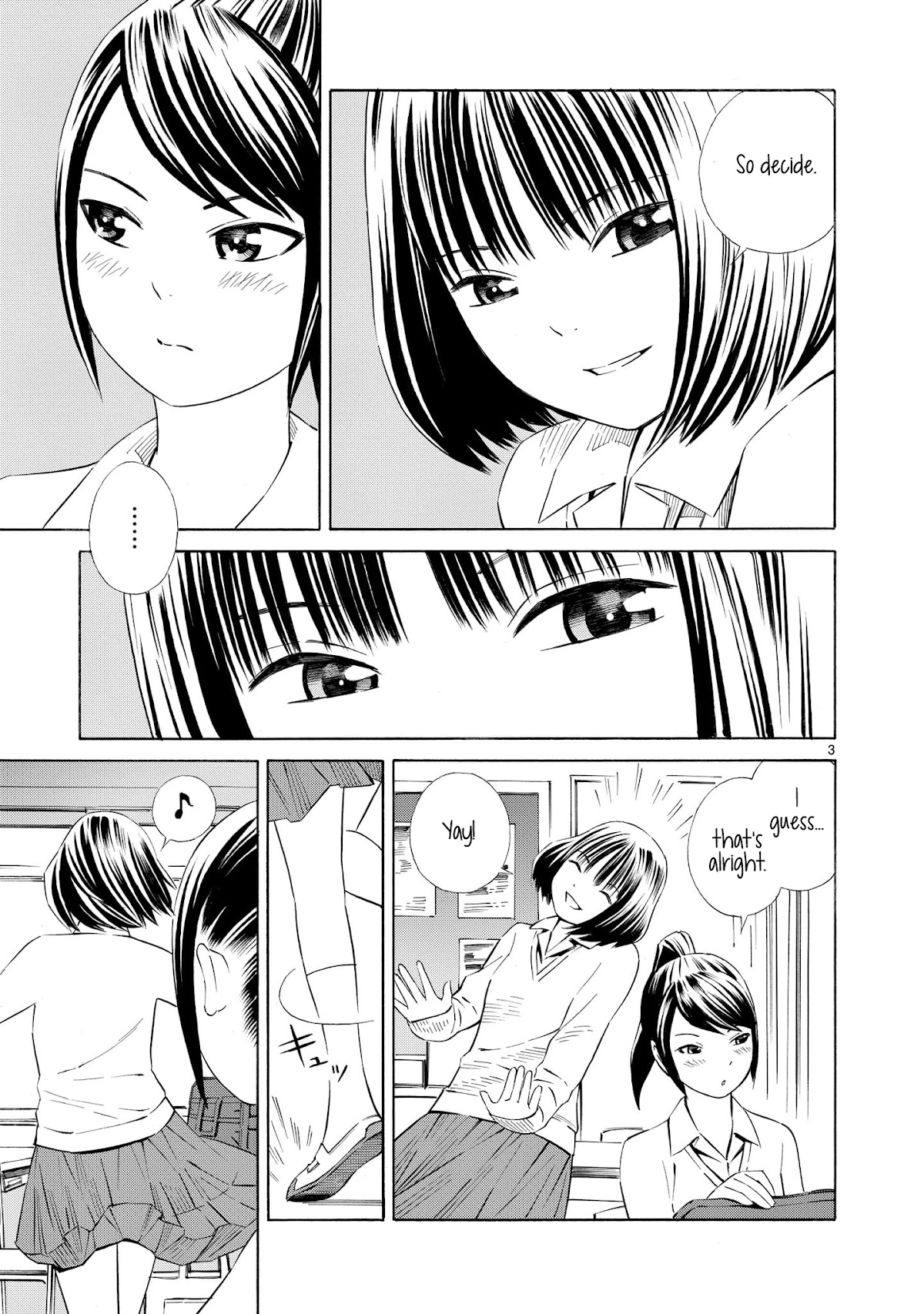 Kyou Kara Mirai Chapter 1 page 3 - Chapter 1: Miku's Confession