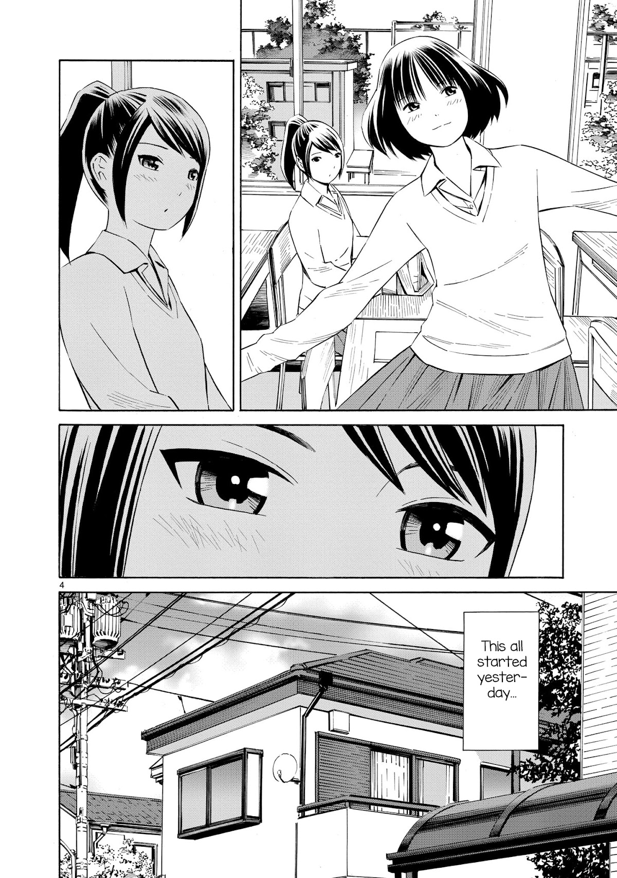 Kyou Kara Mirai Chapter 1 page 4 - Chapter 1: Miku's Confession
