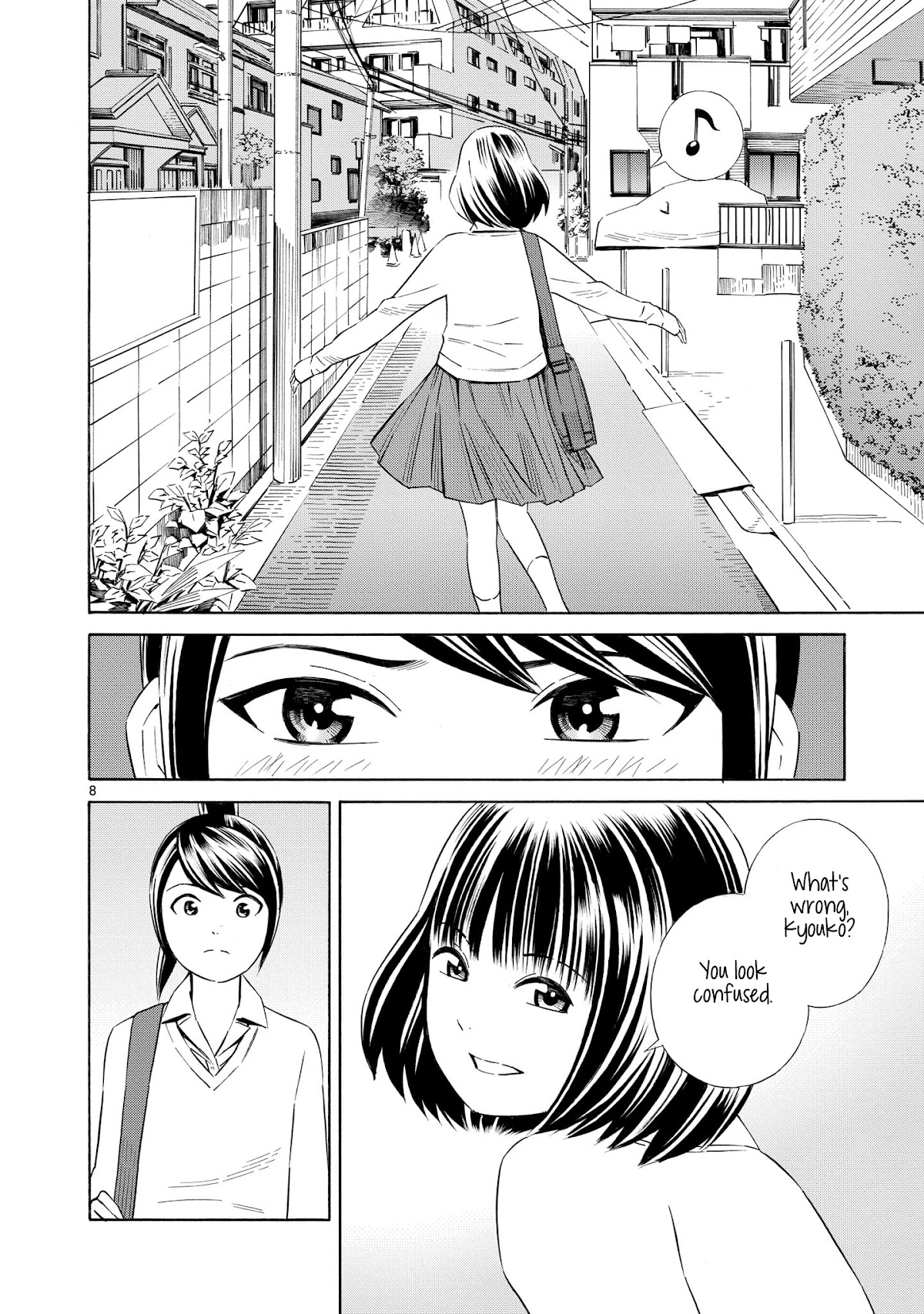 Kyou Kara Mirai Chapter 1 page 8 - Chapter 1: Miku's Confession