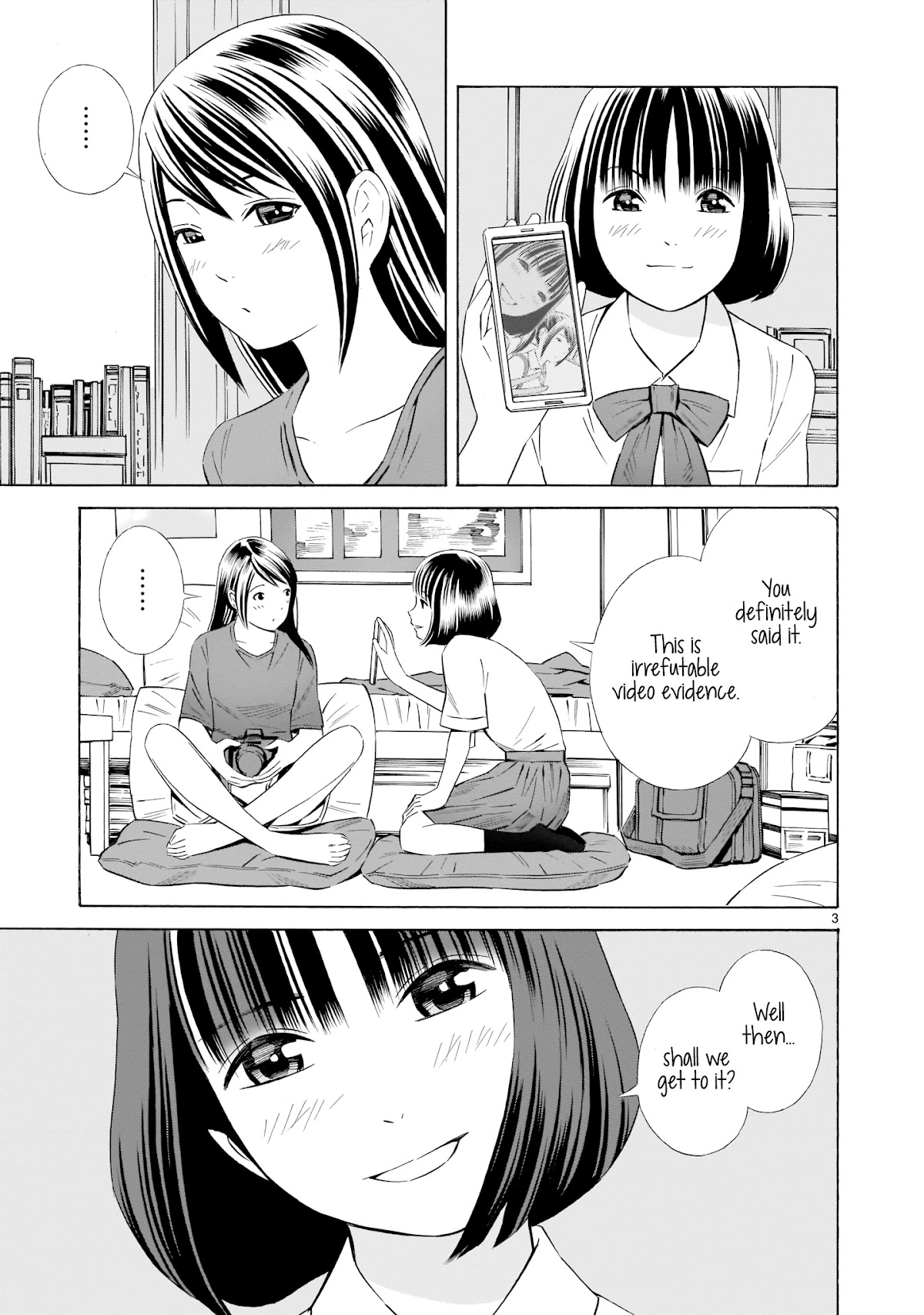 Kyou Kara Mirai Chapter 10.5 page 3 - Chapter 10.5: Video Evidence