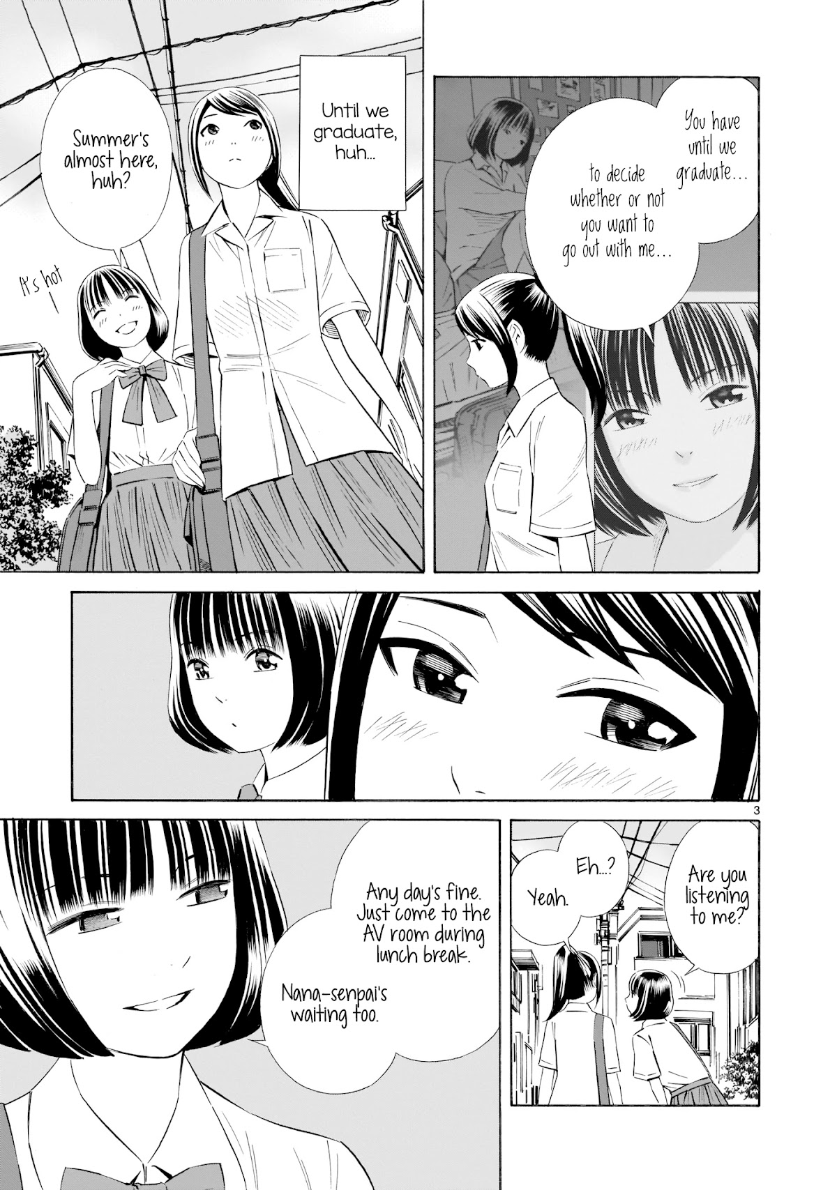Kyou Kara Mirai Chapter 10 page 3 - Chapter 10: Absent-Minded