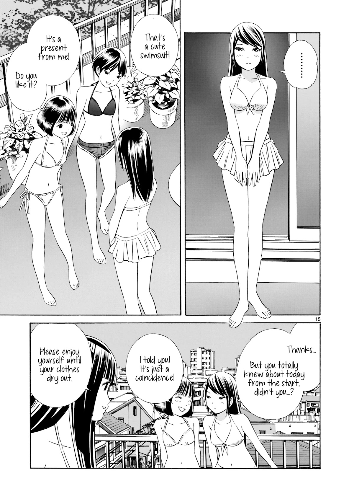 Kyou Kara Mirai Chapter 11 page 15 - Chapter 11: Swimsuit Party